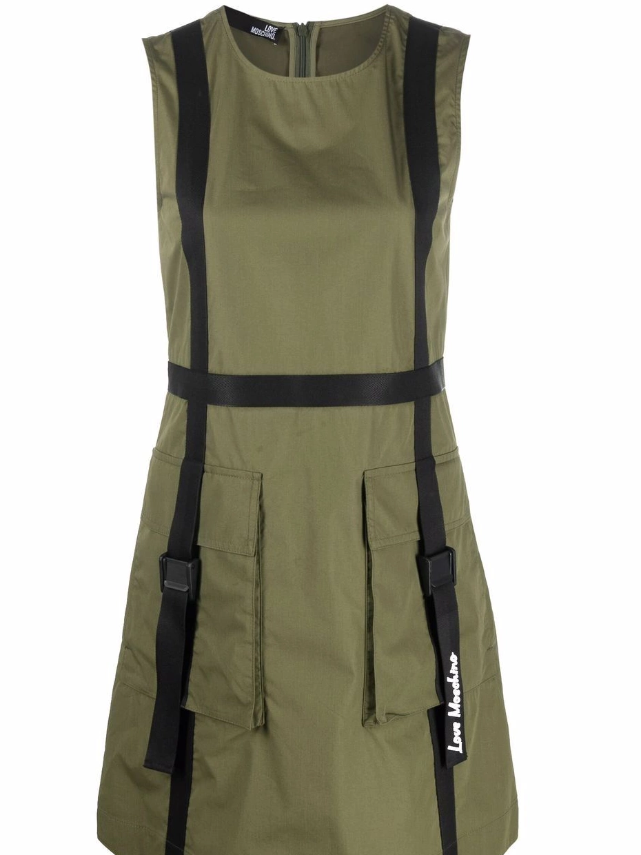 dress Moschino Women mini Love pocket-detail 0502